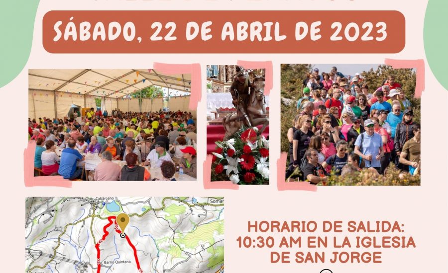 Cartel Marcha Valle Penagos