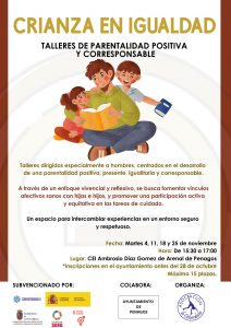 Taller de Parentalidad Positiva y Corresponsable