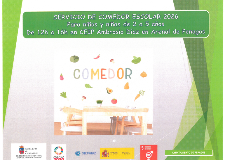 Servicio de comedor escolar 2026