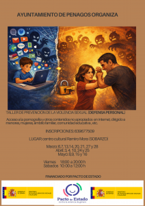 TALLER DE PREVENCIÓN DE VIOLENCIA SEXUAL (DEFENSA PERSONAL)